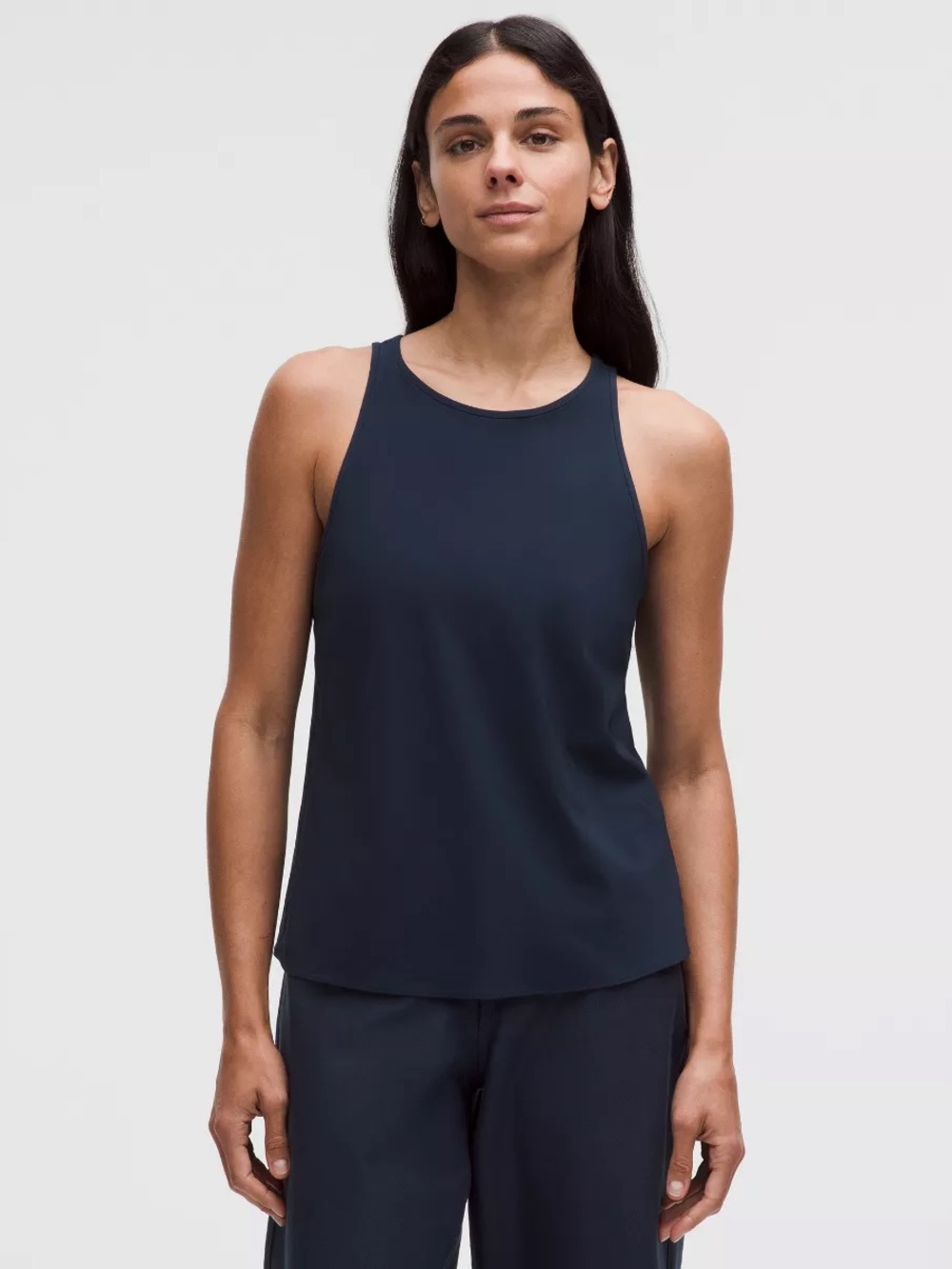 lululemon athletica Navy High-Neck Racerback Tank